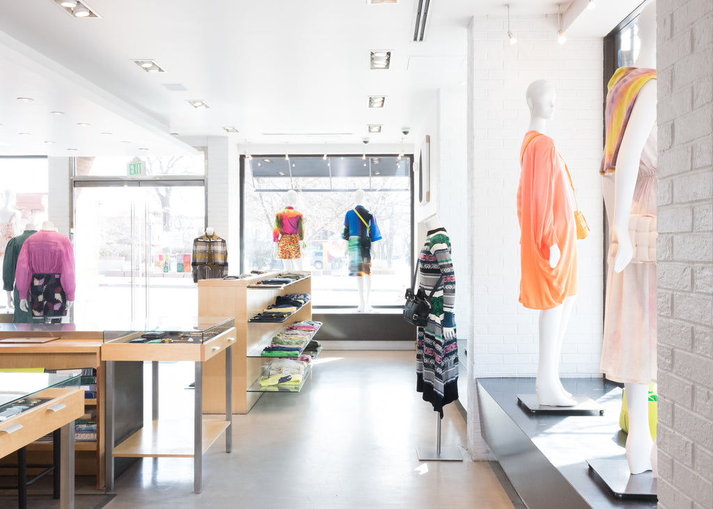 Interior or Max Women's Clothing store in Boulder Colorado featuring designer clothing
