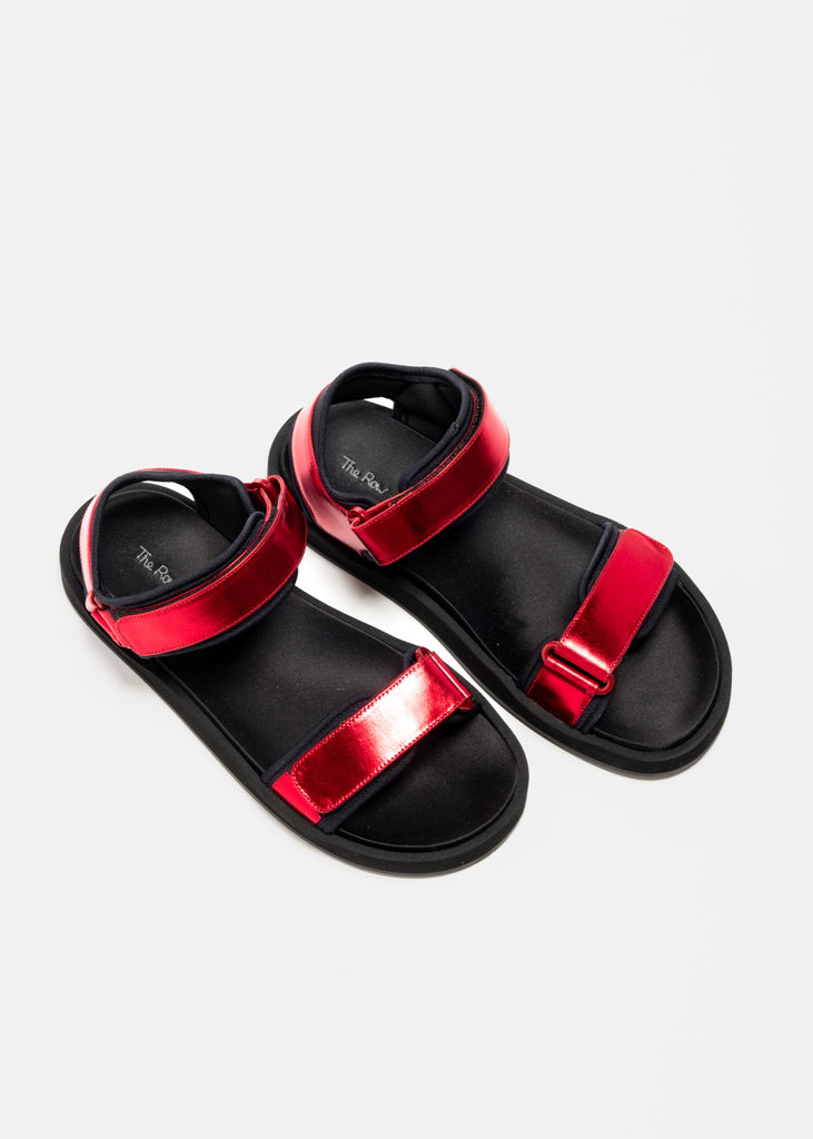 Metallic Hook and Loop SHOES THE ROW   