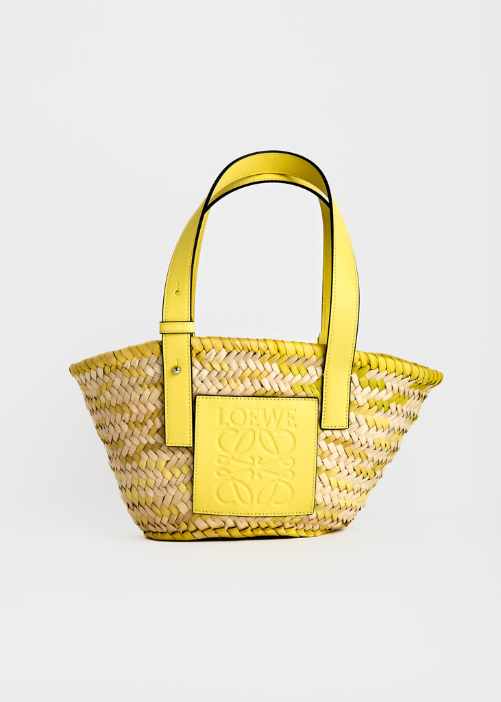 Small Confetti Basket Bag - Limon HANDBAGS LOEWE   