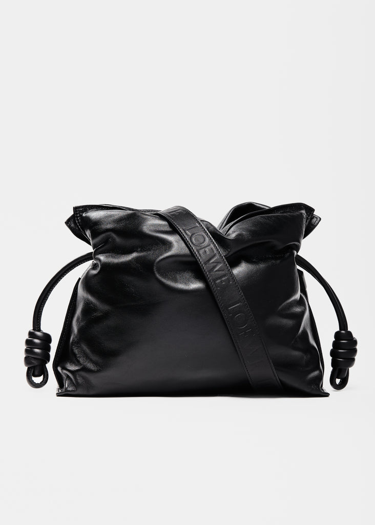 Flamenco Puffer Bag HANDBAGS LOEWE Black  