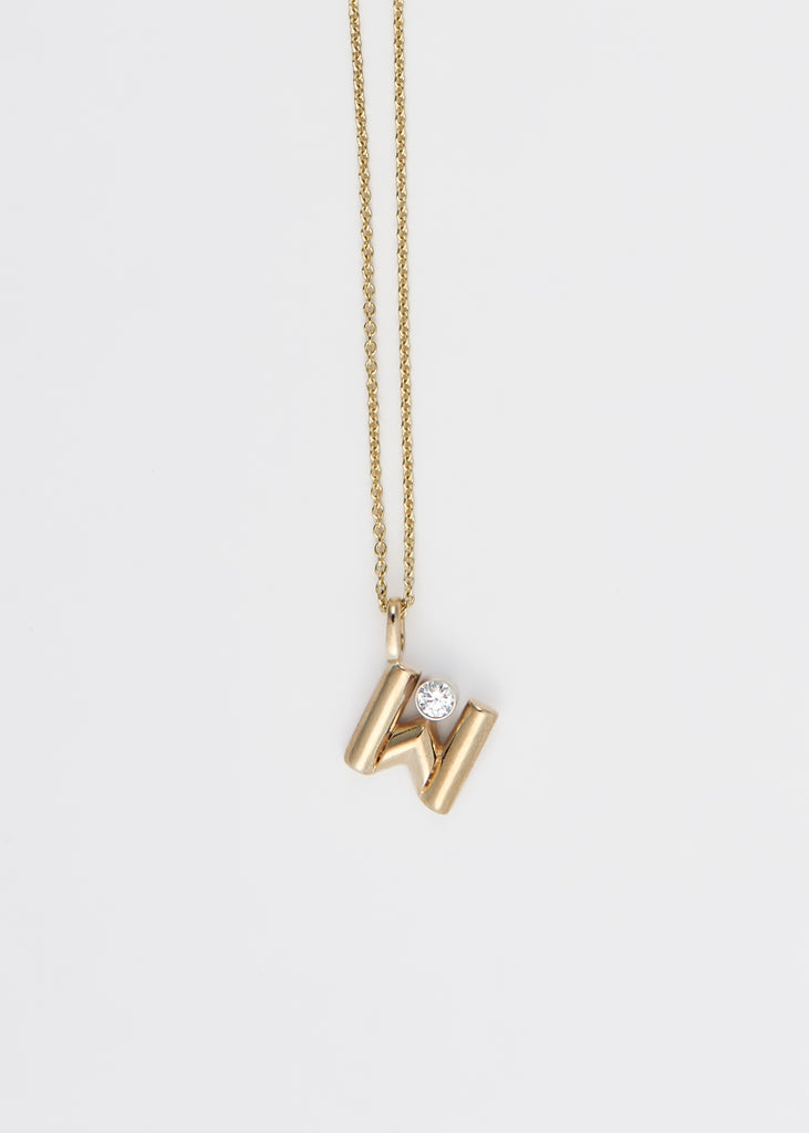Vadabet Diamond Initial Charm JEWELRY VADA W Default 