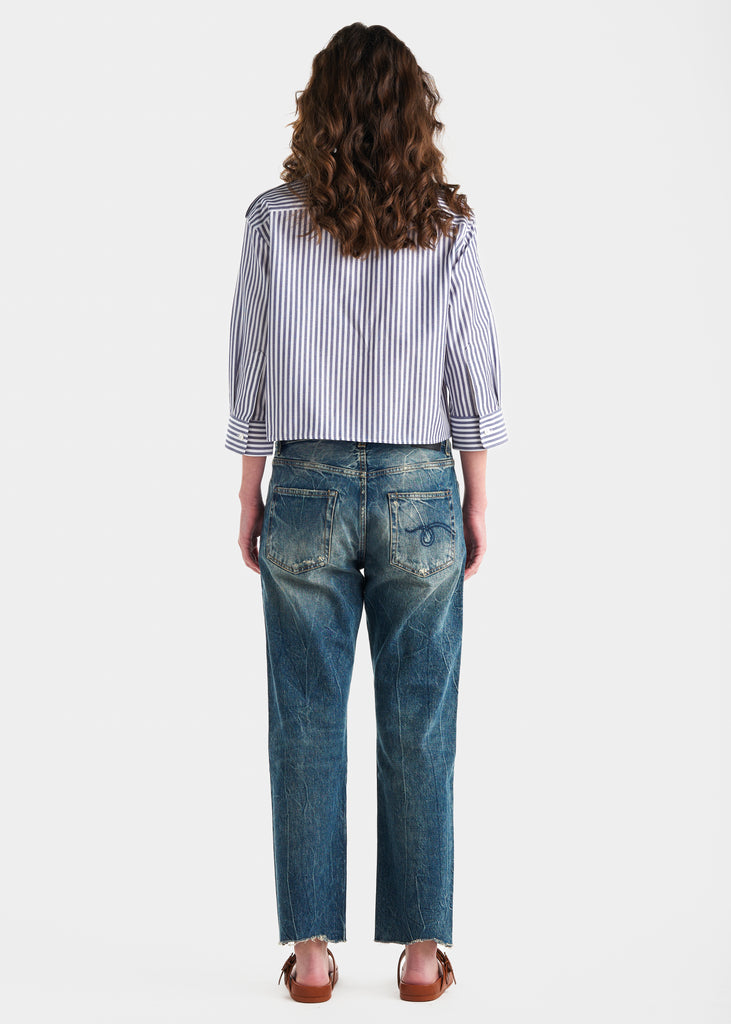 Cropped Reporter Shirt TOPS CELINE   
