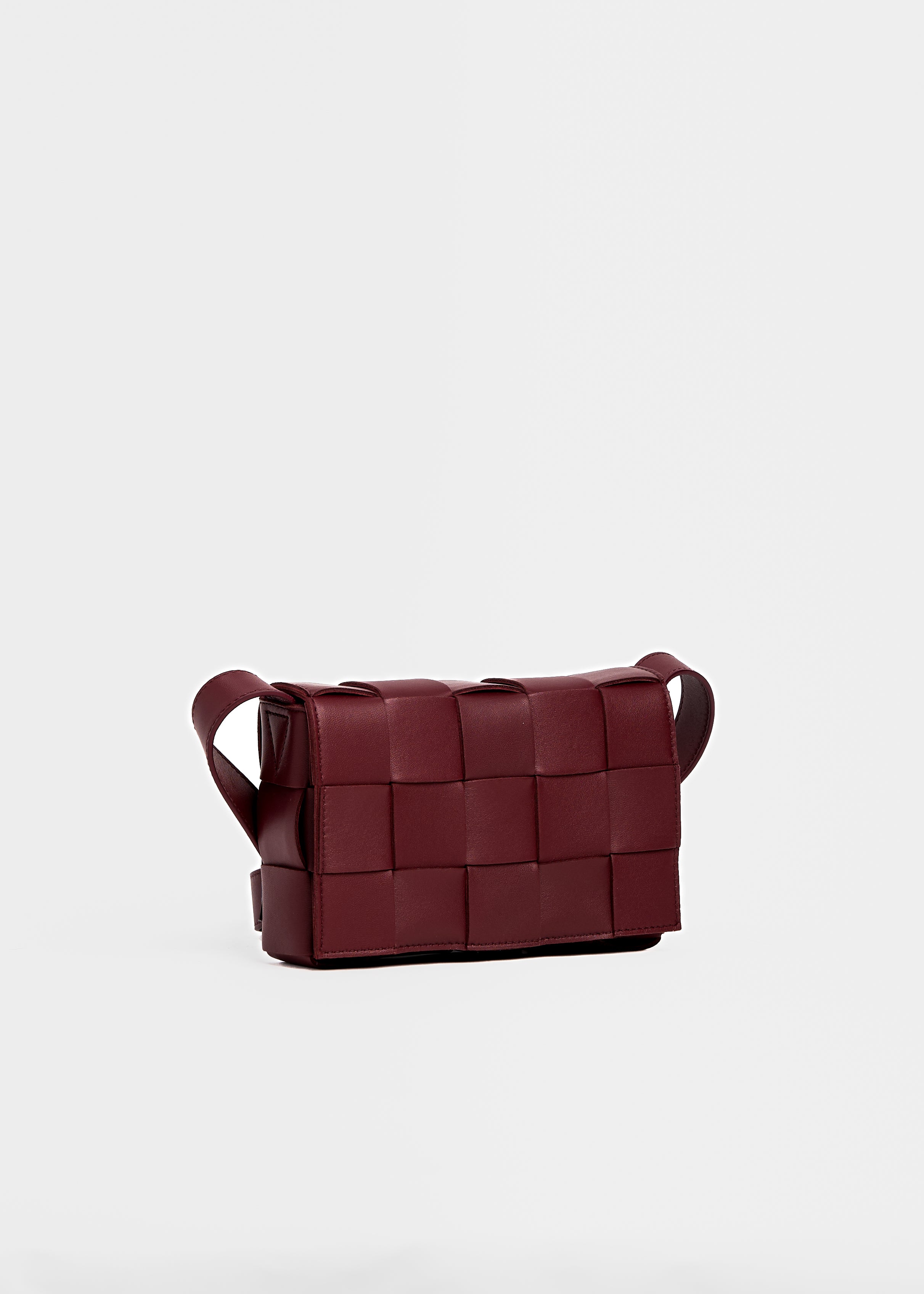 Bottega Veneta Cassette Shoulder Bag in Black