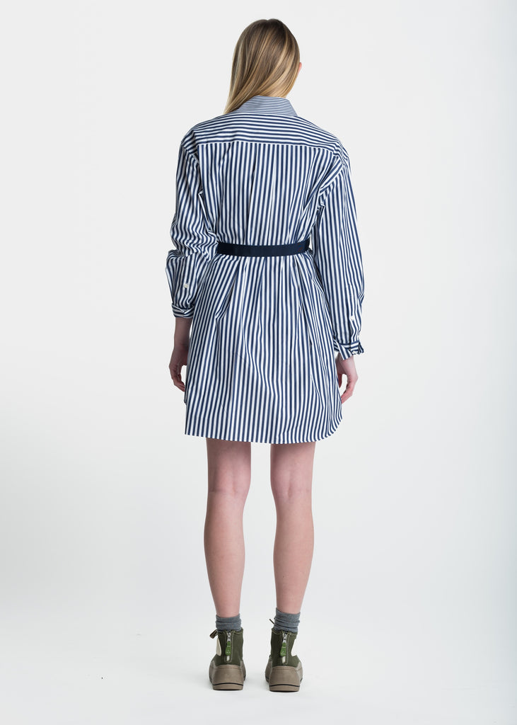 Cotton Poplin Belted Shirtdress DRESSES SACAI   
