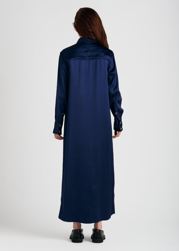 Ara Dress - Navy DRESSES LOULOU STUDIO   