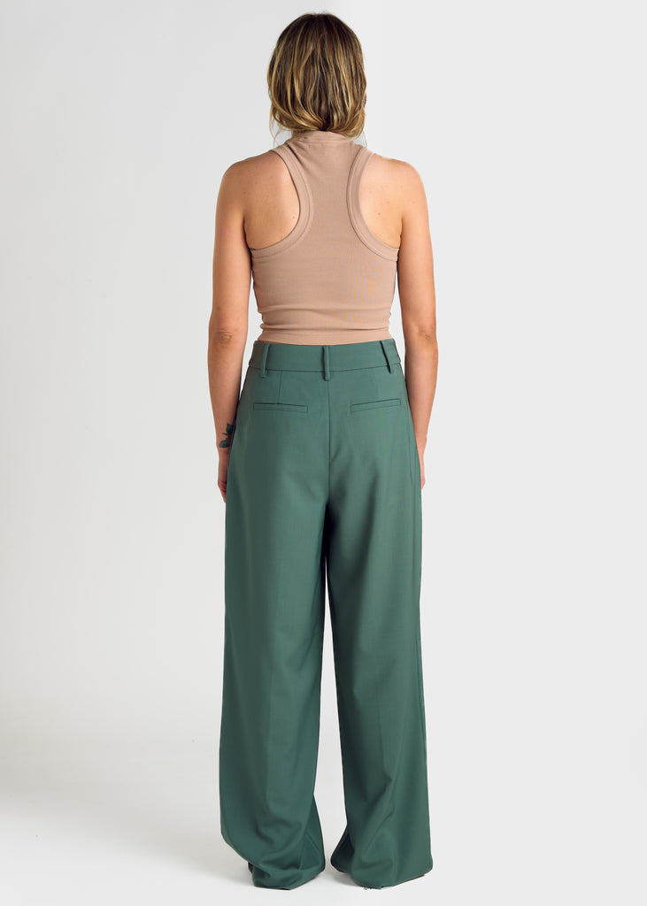 Ribbed Crop Tank Top TOPS TIBI   