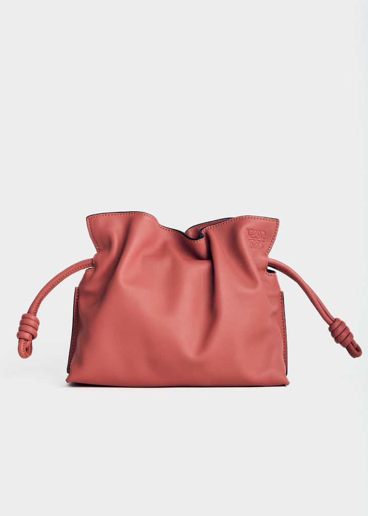 Mini Flamenco Clutch HANDBAGS LOEWE Peach Bloom  