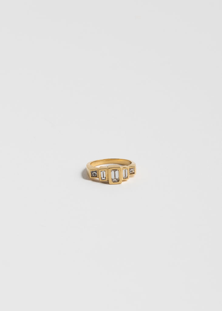 Steppe Ring No. 5 - 18K Yellow Gold JEWELRY ADELINE JEWELRY   