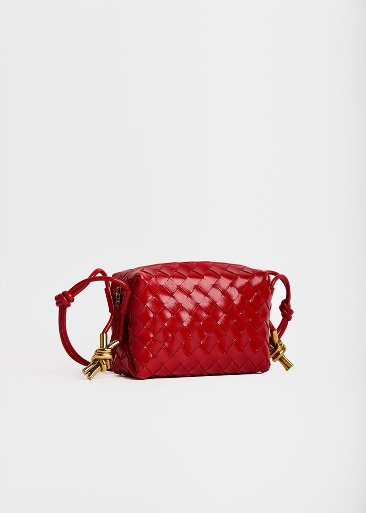 Mini Camera Loop Bag with Gold Knots HANDBAGS BOTTEGA VENETA   