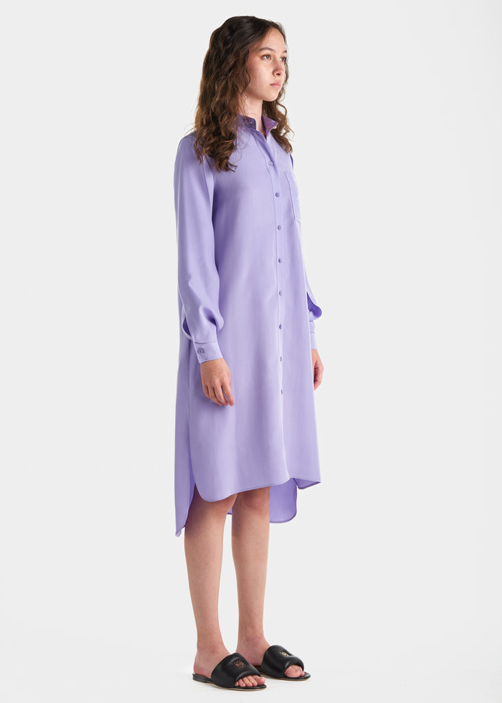 Anagram Tunic Dress - Lilac DRESSES LOEWE   